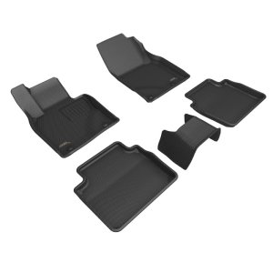 Mazda CX-50 Floor Mat Set - 3D MAXpider - Kagu - Black - `23-`27
